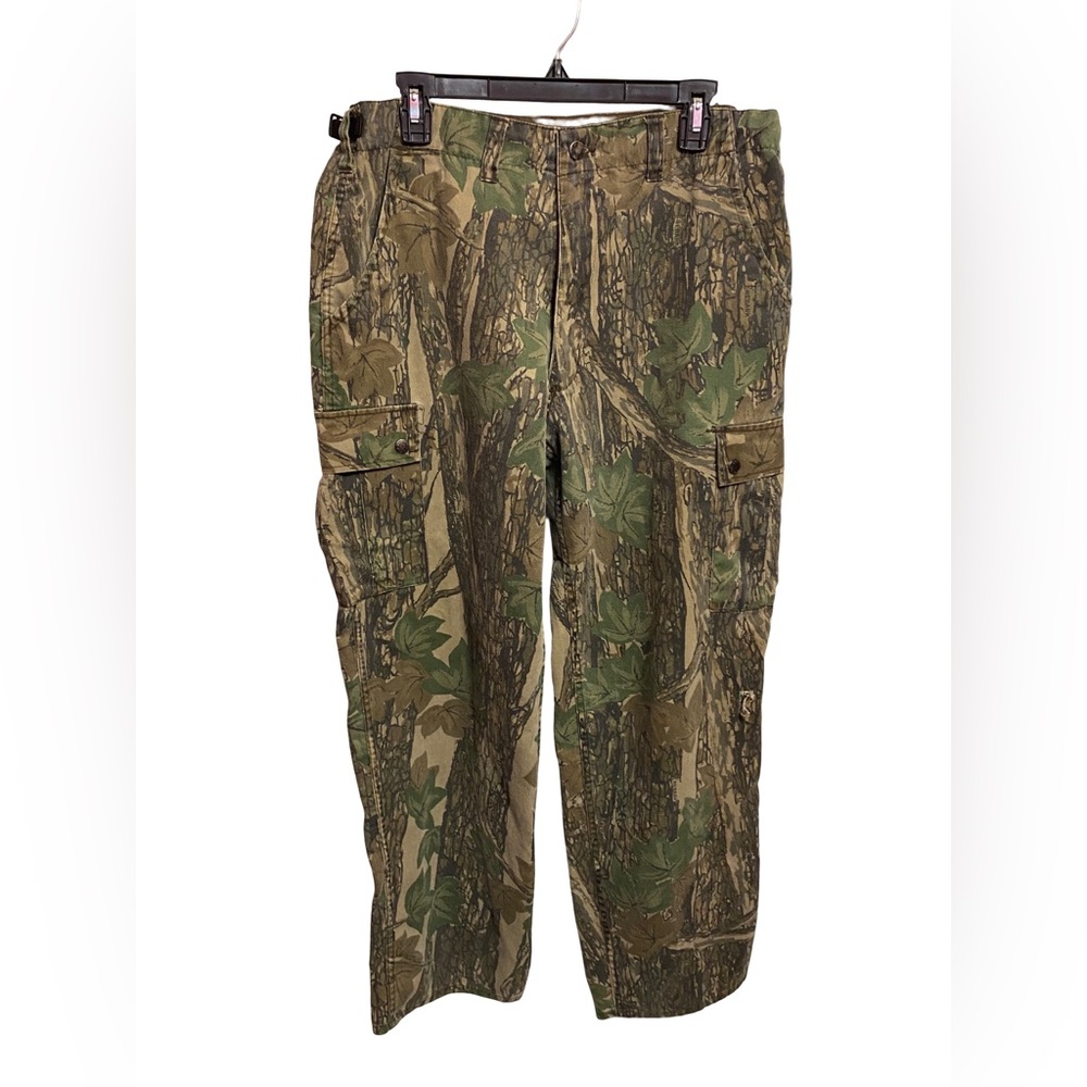 Vintage Winchester‎ Cargo Hunting Pants Mens Large (36-38) ReBark Camouflage